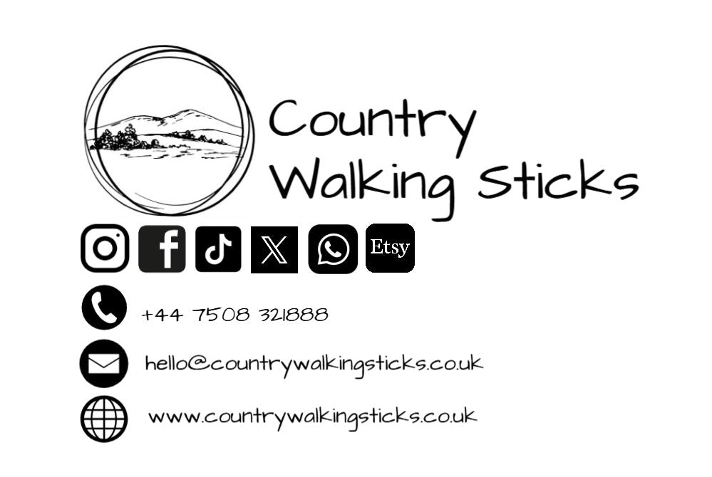 Solid English Cherry Derby Stick Handle Blank