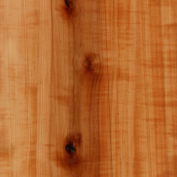 Solid English Pear V-Shaped Thumb Stick Handle Blank