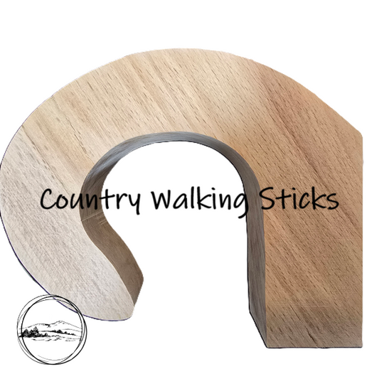 Solid English Beech Market Stick Handle Blank