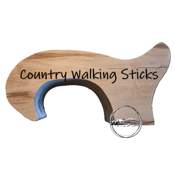 Solid English Cherry Derby Stick Handle Blank