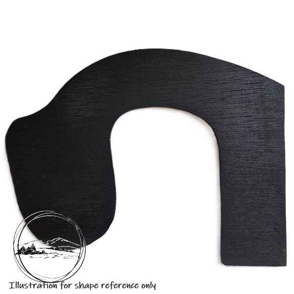 Solid English Alder Carving Crook Stick Handle Blank