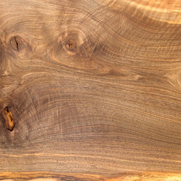 Solid English Walnut Crook Stick Handle Blank